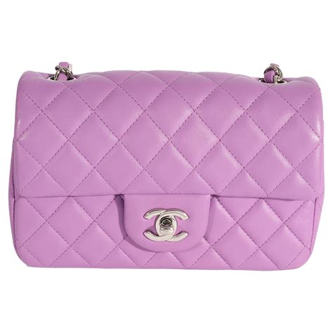 chanel purple mini|Chanel handbags.